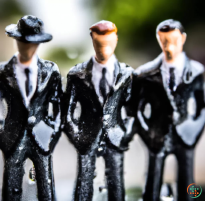 A group of men wearing suits and hats