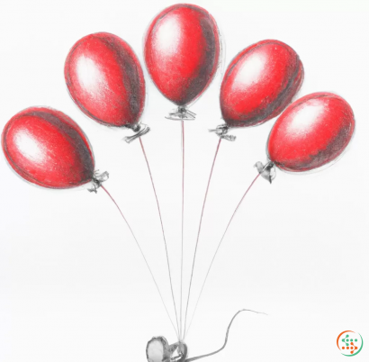 A group of balloons