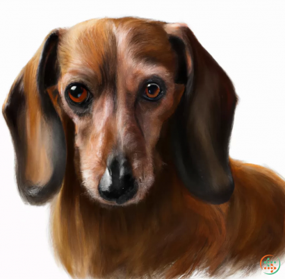 A brown dog with brown eyes