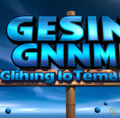 Text - 3D rendering of a "genshin impact" game banner