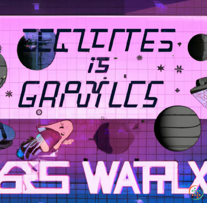 Text - A light colored poster of futuristic space battleship leaving planets and asteroids with caption "Gravity wells are for suckers" with a space-time grid in the background, Cyberpunk