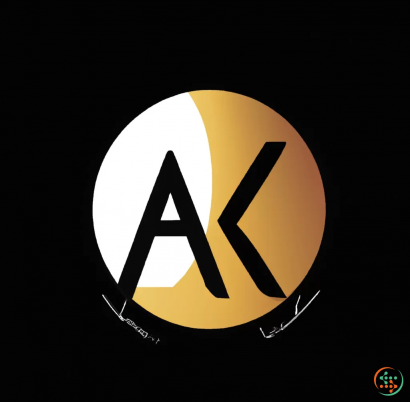 Logo - A logo a cercle with a V and a K insade