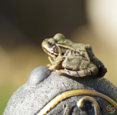 A lizard on a rock