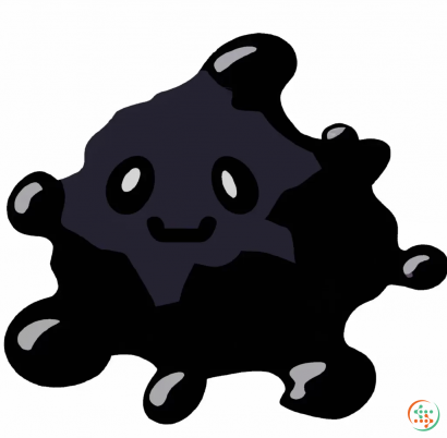 Icon - An oil and sludge Pokémon, blob like, toxic, is a black colour