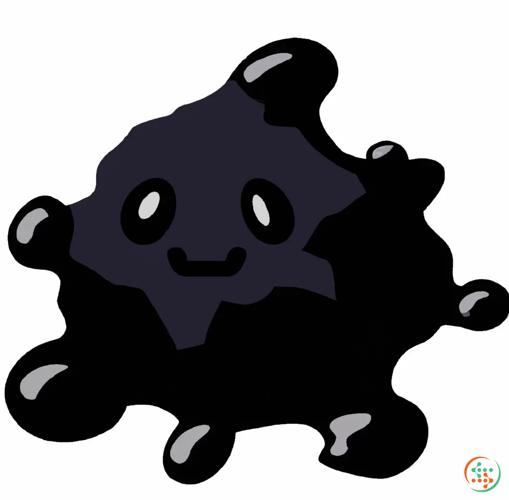 An Oil And Sludge Pokémon Blob Like Toxic Is A Black Colour