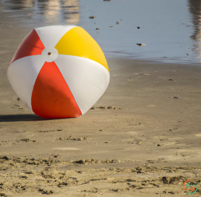 A toy on the sand