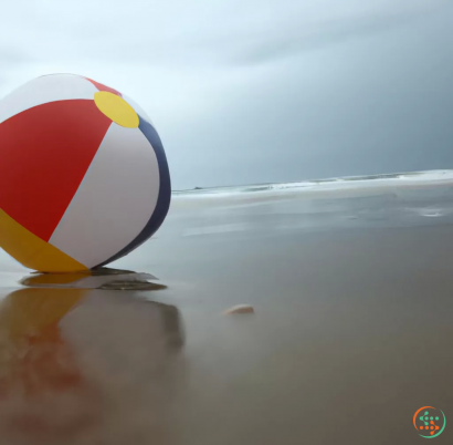 Logo - Ball in a beach