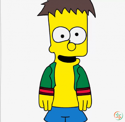 Shape - Bart Simpson as a Pakistani boy