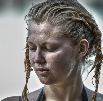 A man with a braided hair