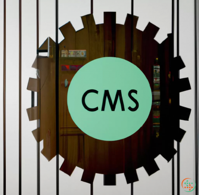 Diagram - Digital Art of compact muon solenoid minimalistic logo with letters CMS and the background of the collaider silouette