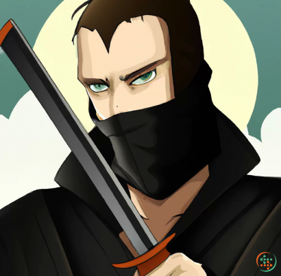 Icon - dark demonic shinobi sniper