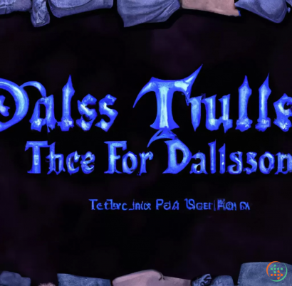 Text - Dungeon tales rpg title screen