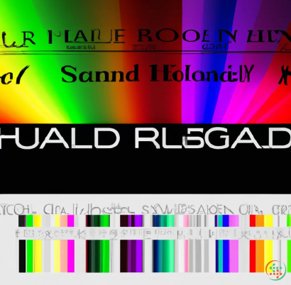 Text - Photorealistic ein farbenfroher und lebendiger Logoeffekt erstrahlt dank des farbigen Spektrums, welches sich unter dem "Hi-Res AUDIO"-Schriftzug befindet. Näher betrachtet, zeigt sich ein Farbwahl-Chart und ein Detailbi