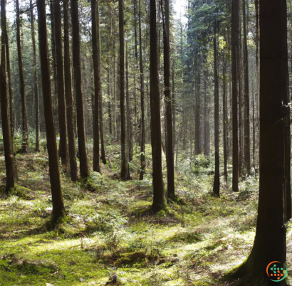 A forest of trees