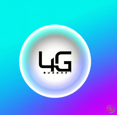 Shape - Generate a visually captivating logo with a vibrant circular design, featuring the text "U4G" in white against a dynamic background