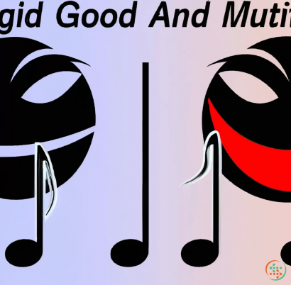 Logo - good and evil music