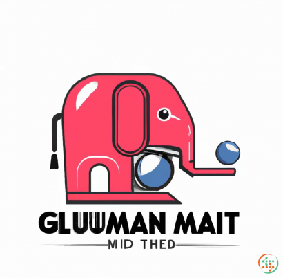 Logo - Digital Art of gumball machine elephant logo