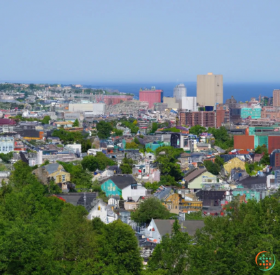 A city with many buildings