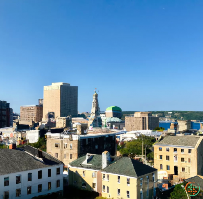 A city with many buildings