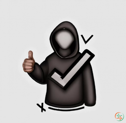 Icon - Digital Art of hoodie coder with checkmark logo