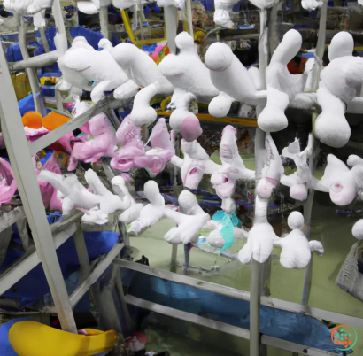 A group of white rabbits