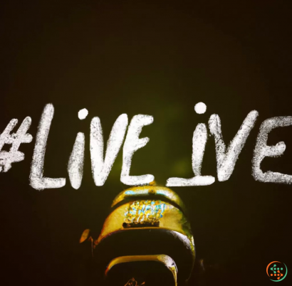 Text - Digital Art of livevideo words on gopro camera