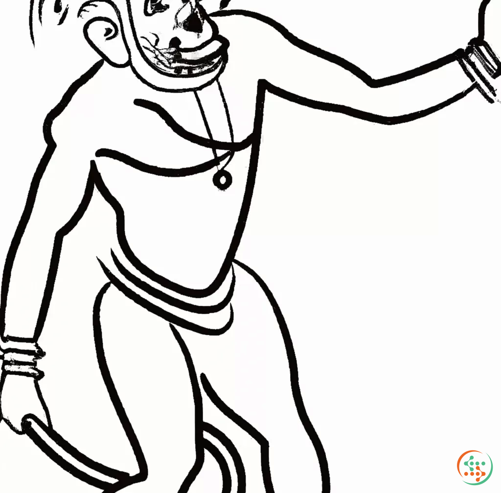 Lord Hanuman sketch by vinojvj on DeviantArt