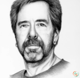 Doug Clifford with a mustache