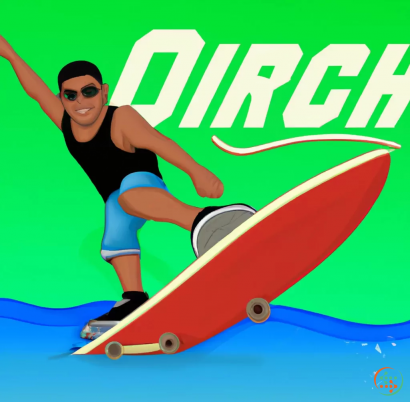 Logo - michael jordan surfing