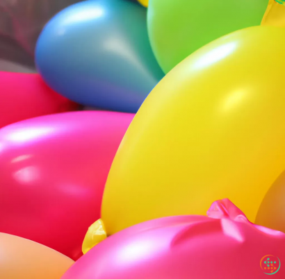 A group of colorful balloons