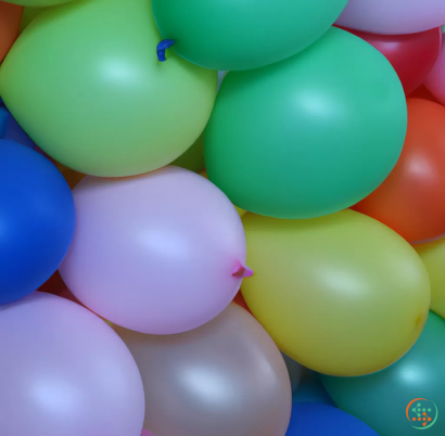 A group of colorful balloons