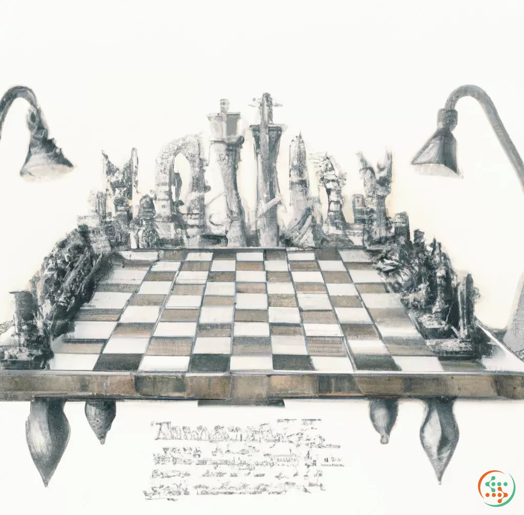 Pencil Drawing Of Monster Chess Table Full Size, Simple Drowning ...