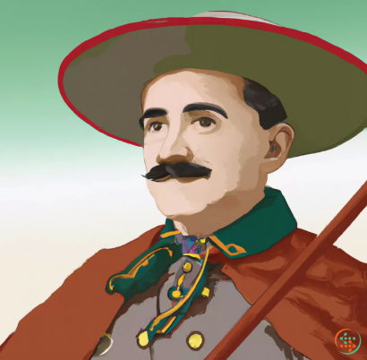 Diagram - Digital Art of pancho villa