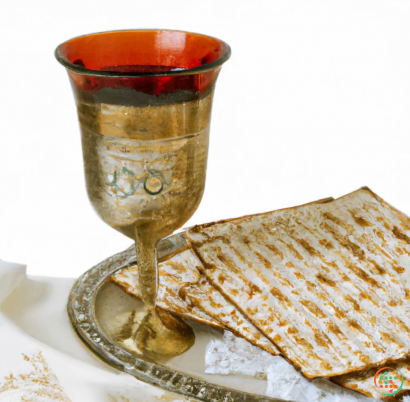 A glass of liquid and a slice of bread on a plate