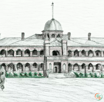 A large building with a domed roof