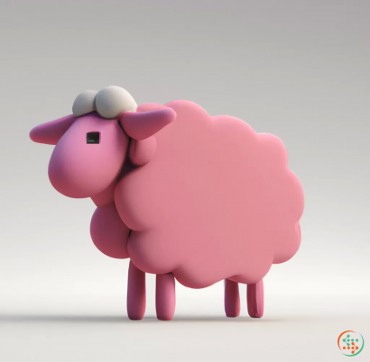 A pink piggy bank