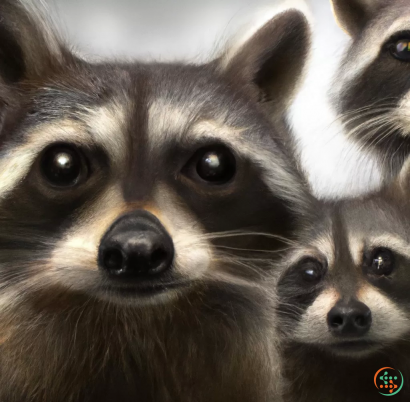 A group of raccoons