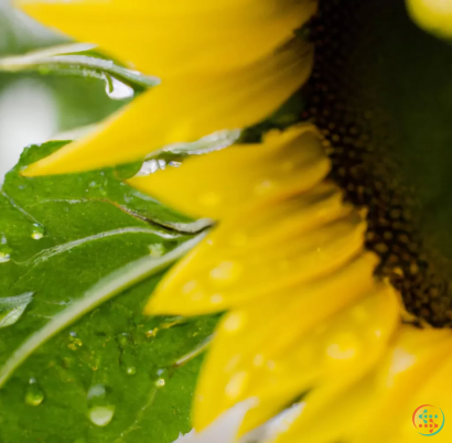 A close up of a yellow flower