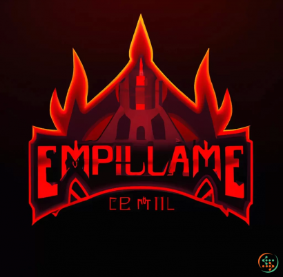 Logo - red hellish gaming empire