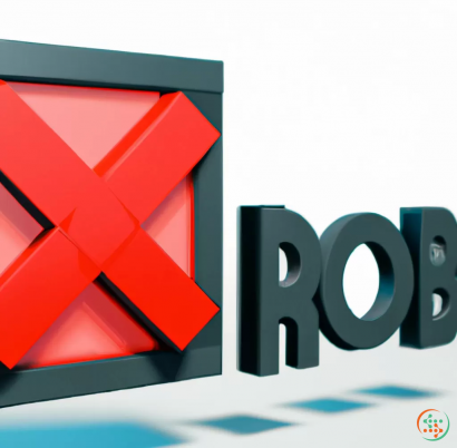 Logo - 3D rendering of roblox logo but better
