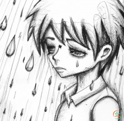 sad boy, Anime boy with black hair and hoodie, cool anime character. Vector  illustration. 23096968 Vector Art at Vecteezy