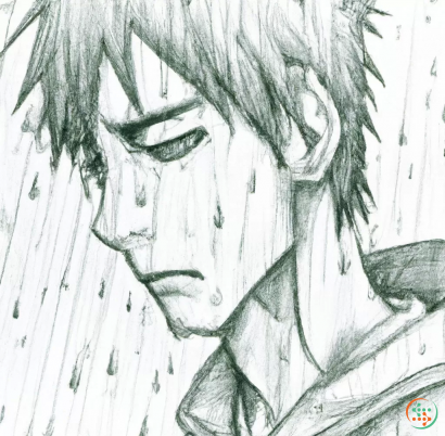 Sad Anime Drawing  How To Draw A Sad Anime Step By Step