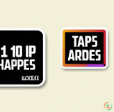 Qr code - Digital Art of set of minimal stickers texts "this Sticker Adds 10HP "