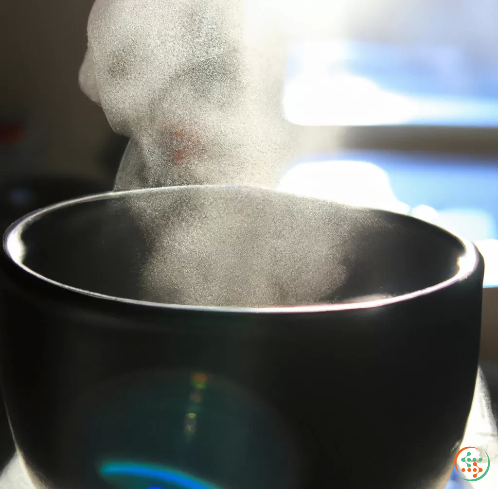Steam Coming Off Of A Coffee On A Winter Morning | Artificial Design