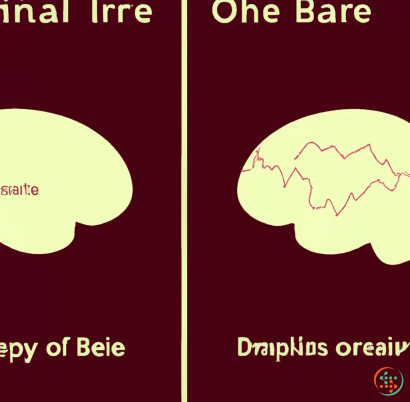 A diagram of the brain