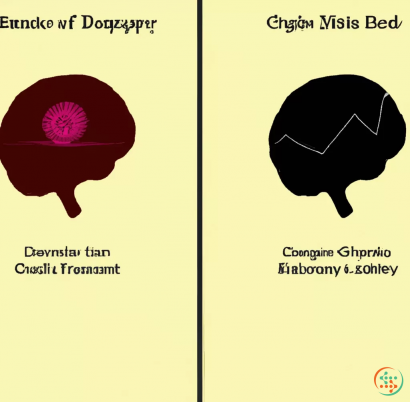 Diagram - The duality of naive hope and cynical realism is represented in a brain diagram with opposite ideals opposed