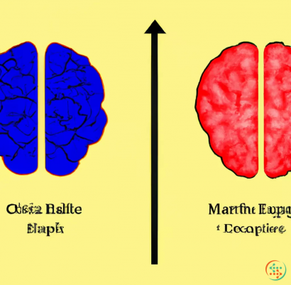 Diagram - The duality of naive hope and cynical realism is represented in a brain diagram with opposite ideals opposed