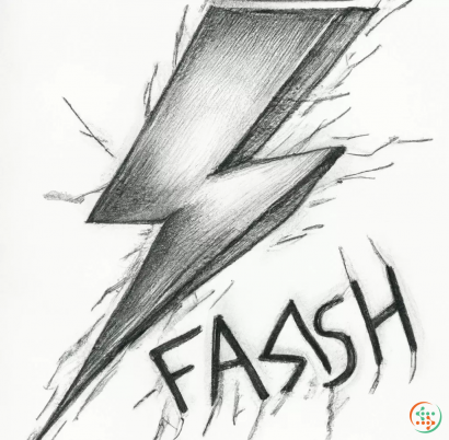 Diagram - Pencil Drawing of the Flash