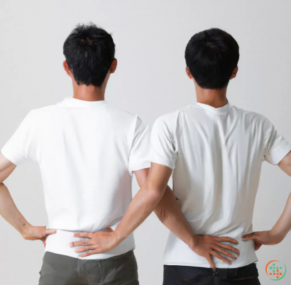 A couple of men wearing white shirts