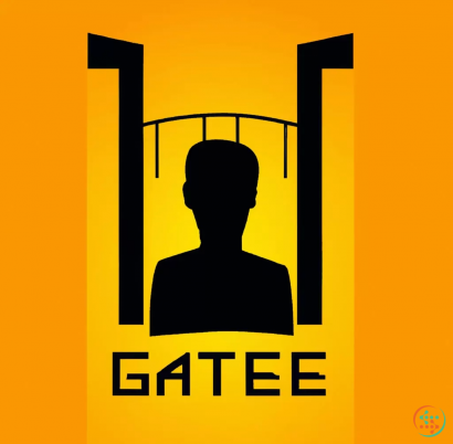 Logo - Digital Art of user avatar inside of gate logo